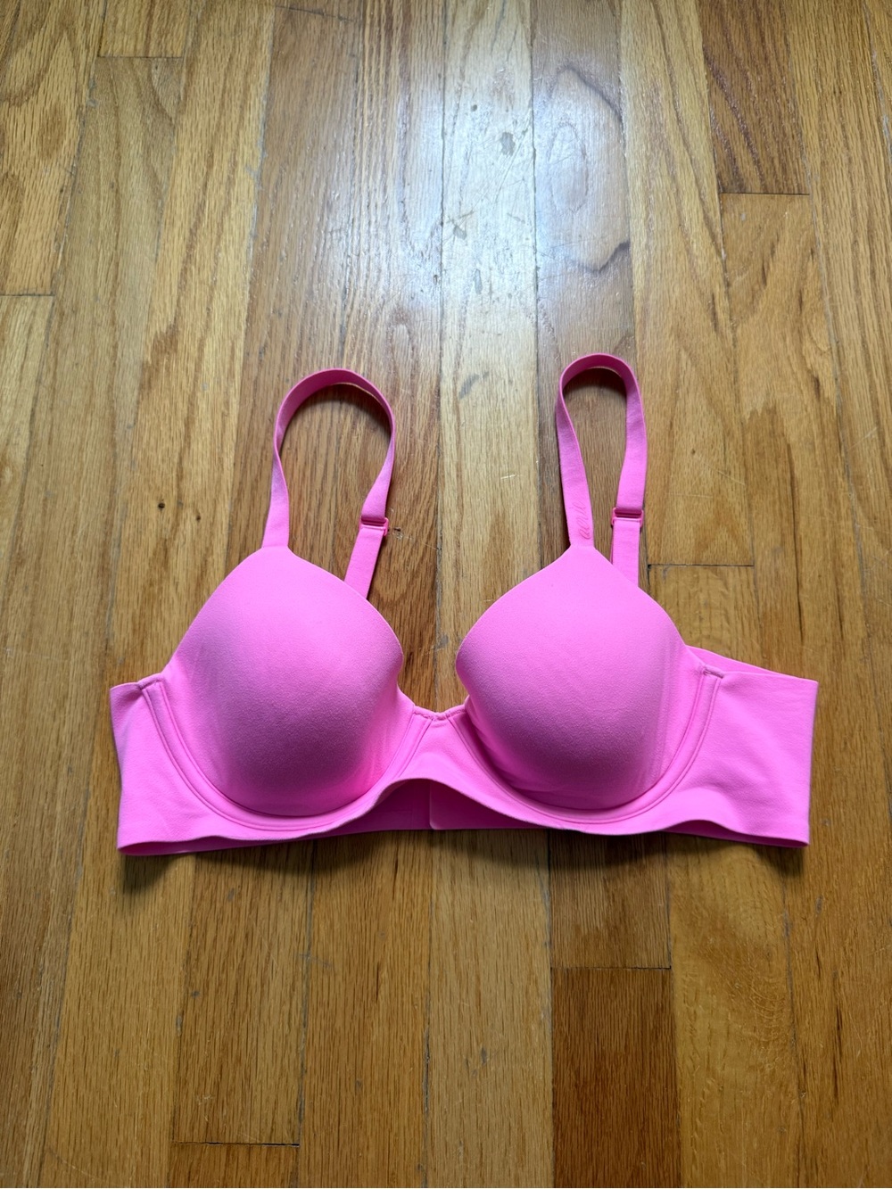 aerie Hot Pink Molded T-Shirt Bra